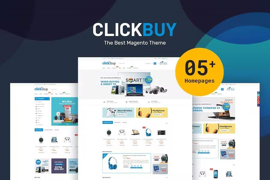 CLICKBUY – MAGENTO2 RESPONSIVE DIGITAL THEME
